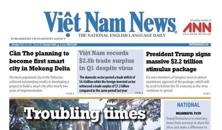 Báo Vietnam News tạm dừng xuất bản báo in do phóng viên nhiễm SARS-CoV-2