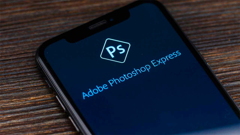 Với Photoshop Express, bạn cũng có thể sửa đổi hình ảnh và share lên mạng xã hội
