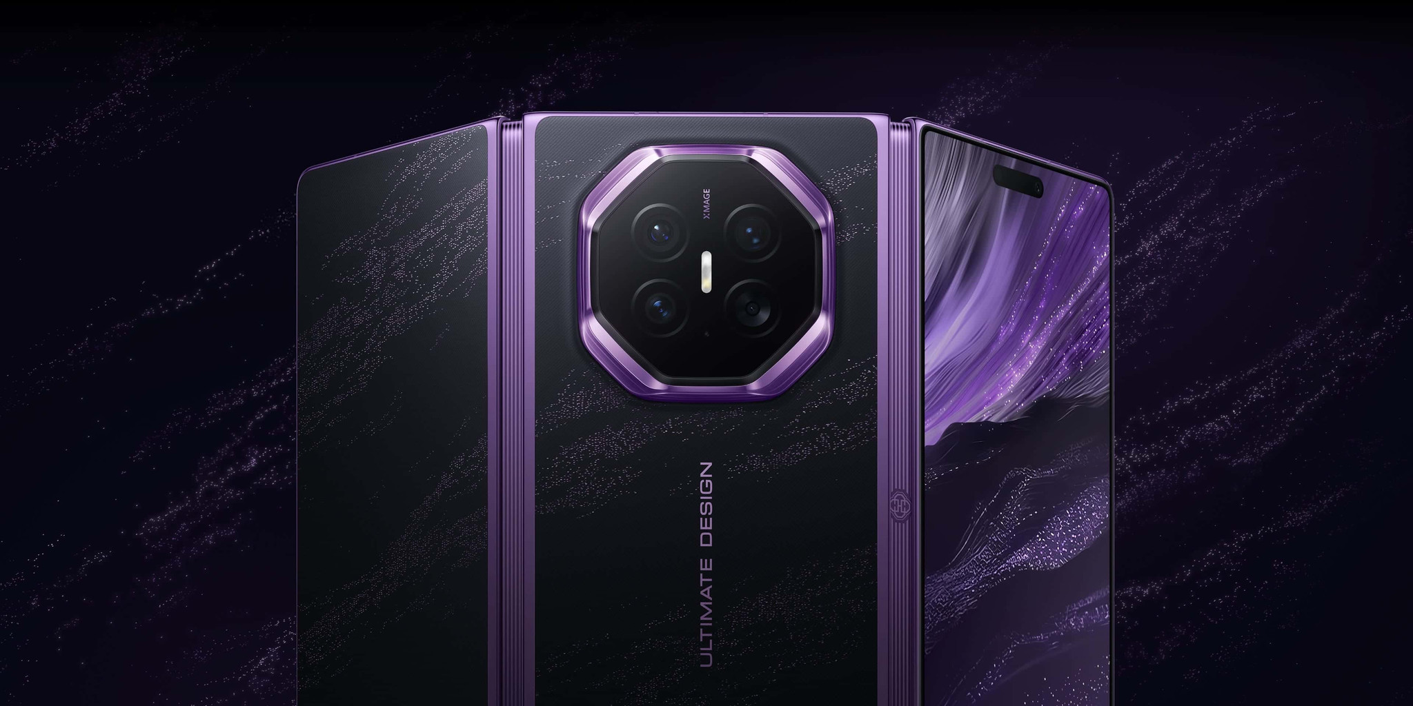 Mate XT 2 Ultimate Design ở các góc mở khác nhau