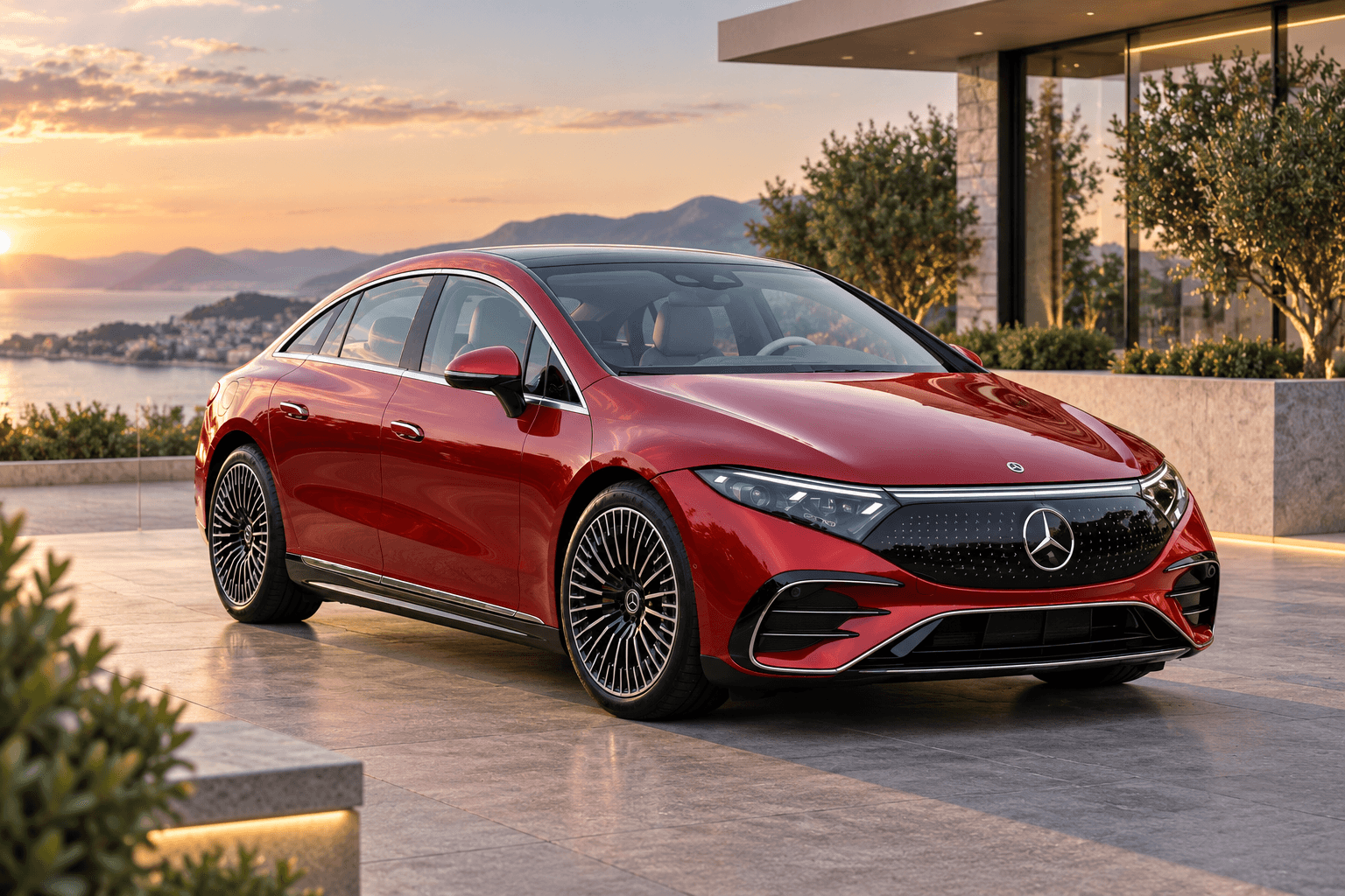 Ảnh Mercedes EQS