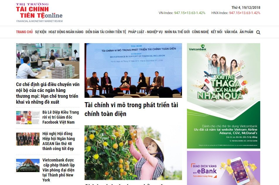 cms tạp chí điện tử thị trường tài chính tiền tệ