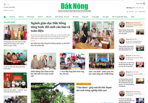 cms báo điện tử khoa học đời sống