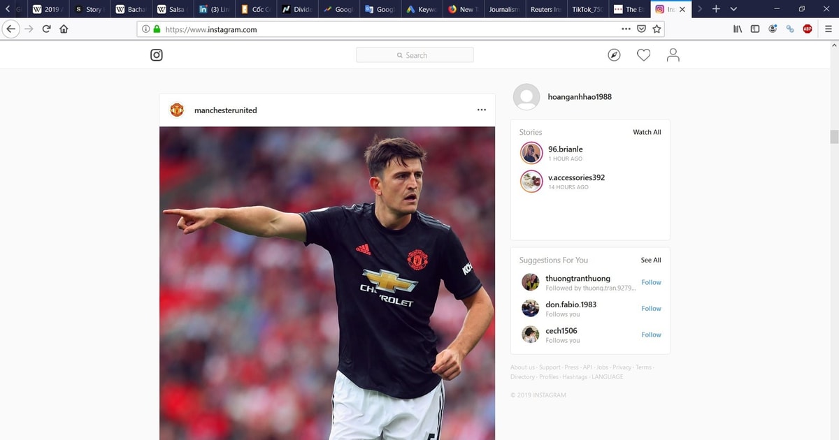 Hướng dẫn tải ảnh trên Instagram về máy tính 