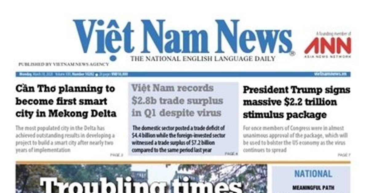 Báo Vietnam News tạm dừng xuất bản báo in do phóng viên nhiễm SARS-CoV-2