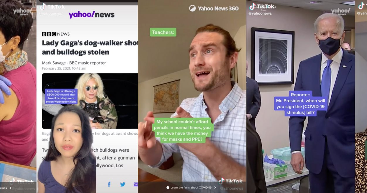 Cách Yahoo News đạt 1 triệu người theo dõi trên TikTok trong 1 năm