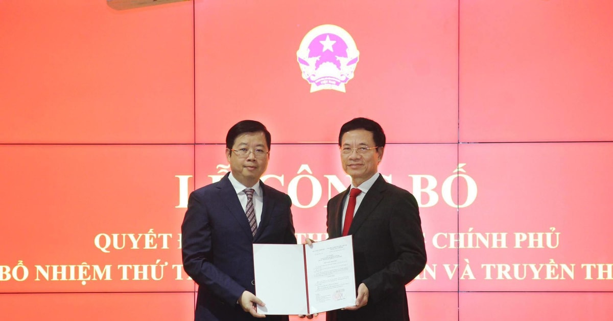 Toàn văn phát biểu của Thứ trưởng Nguyễn Thanh Lâm tại lễ trao quyết định bổ nhiệm