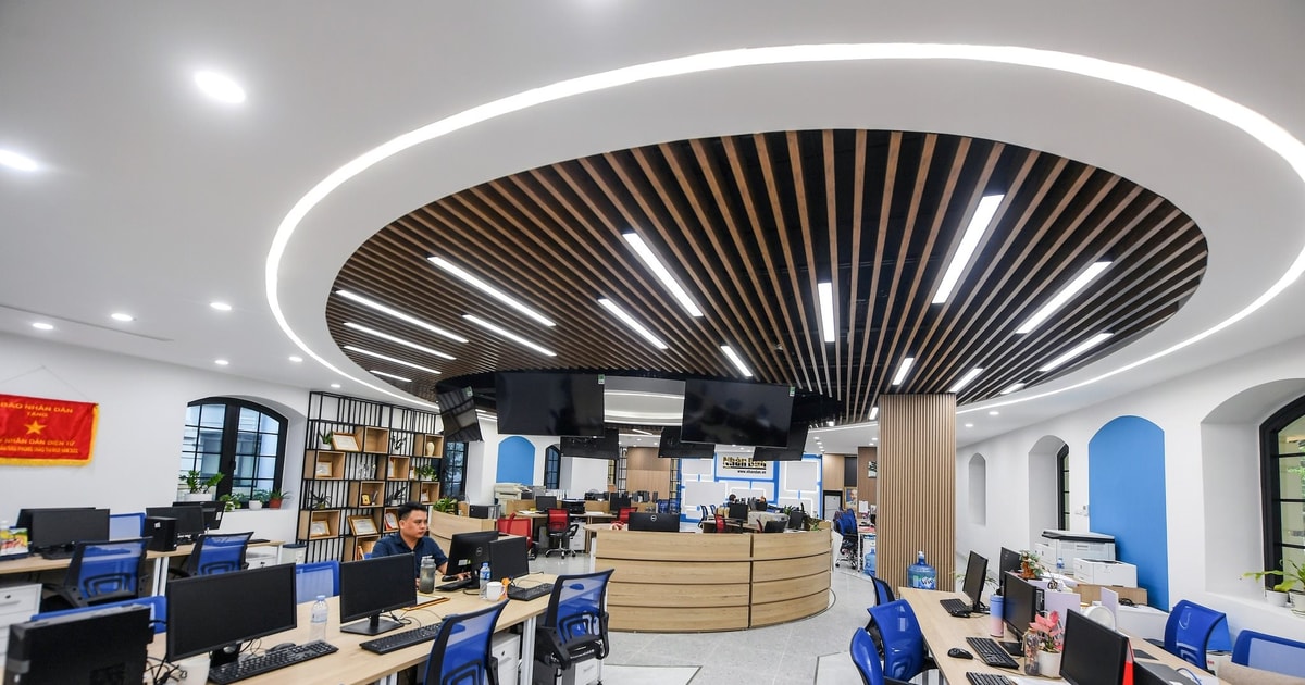 Tòa soạn hội tụ Báo Nhân Dân điện tử