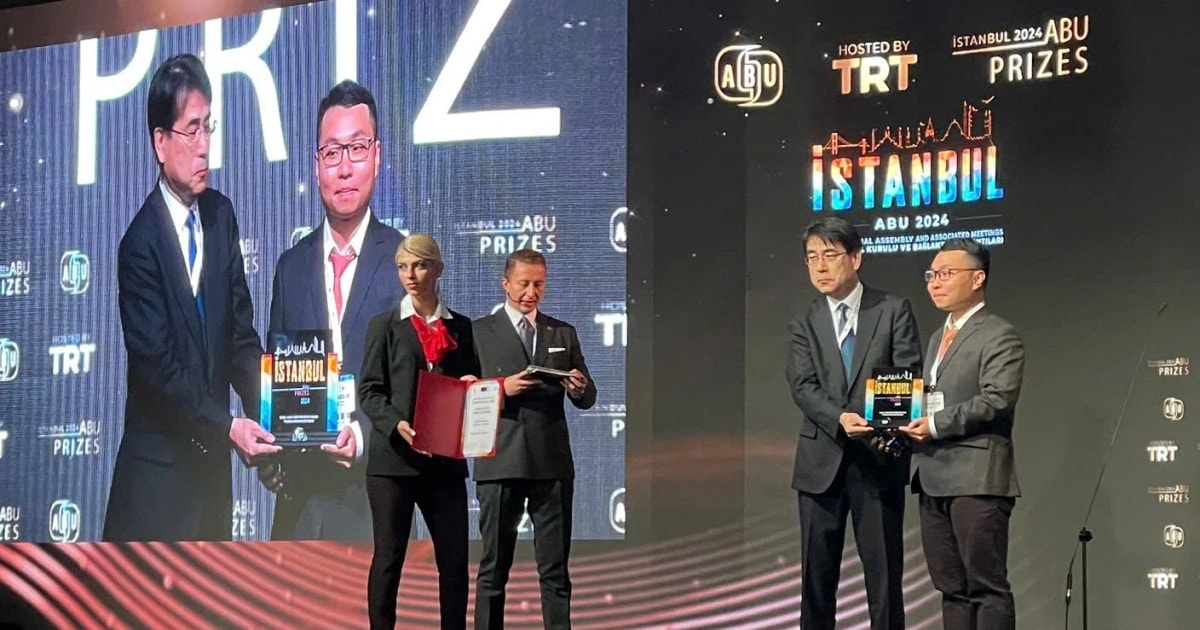 VOV giành Giải Xuất sắc ở hạng mục Phát thanh, thể loại Phóng sự thời sự tại Giải thưởng ABU 2024