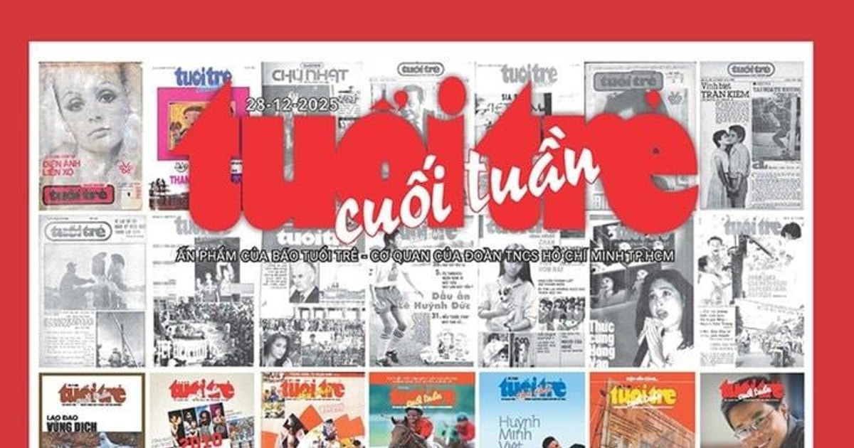 Tuổi Trẻ Cuối Tuần khép lại 42 năm, ra mắt Tuổi Trẻ Cuối Tháng từ năm 2026