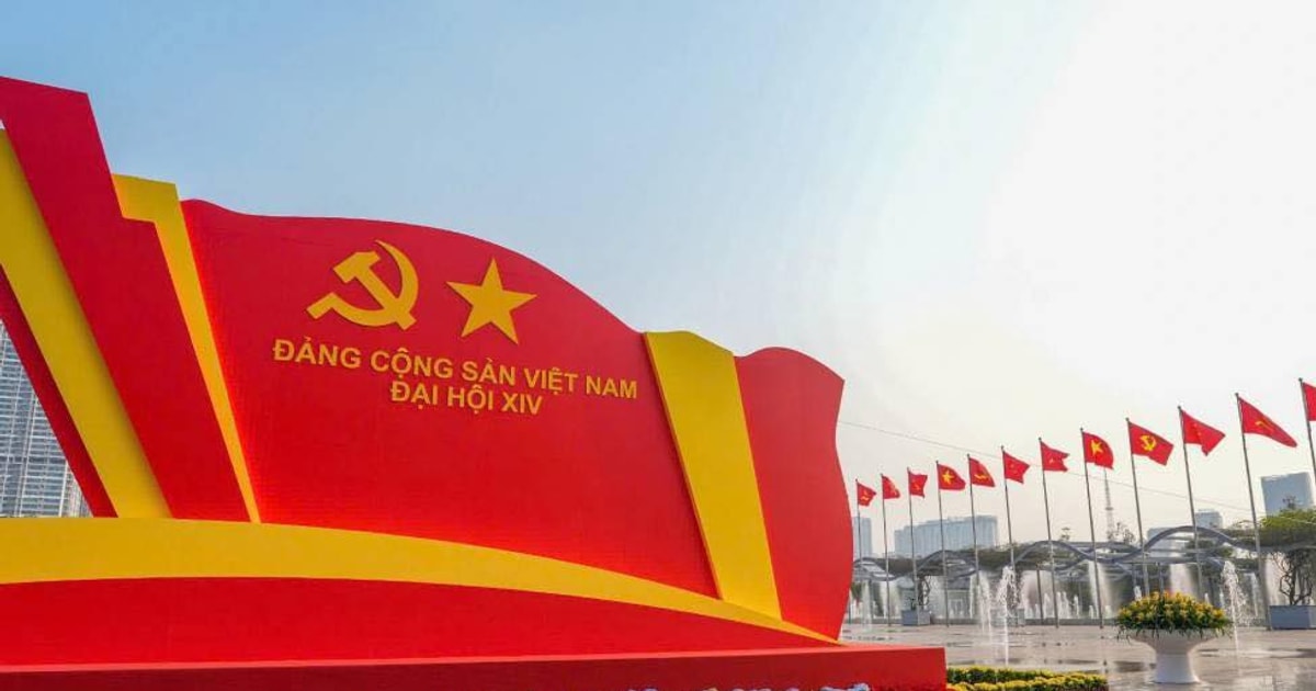 Trang Nhất của số báo chào mừng thành công Đại hội đại biểu toàn quốc lần thứ XIV của Đảng Cộng sản Việt Nam