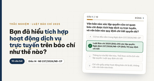 Bạn đã hiểu tích hợp hoạt động dịch vụ trực tuyến trên báo chí như thế nào?